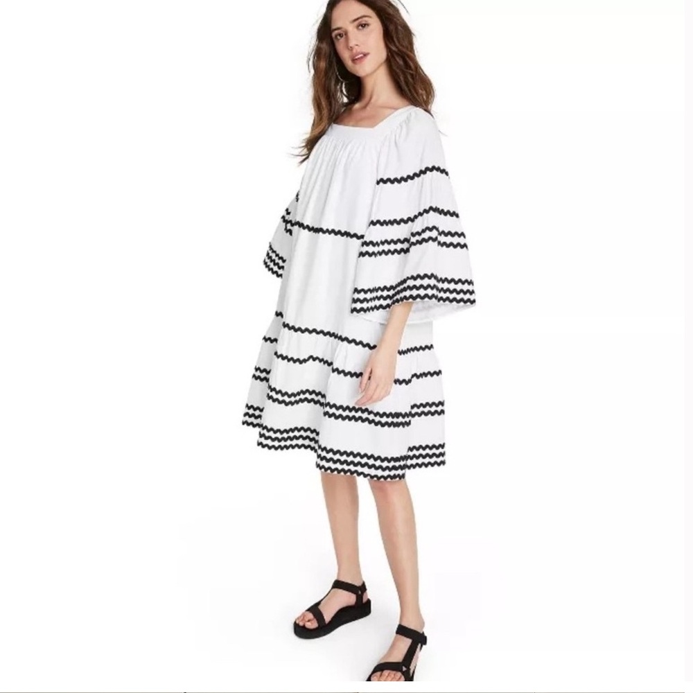 Lisa Marie Fernandez X Target Ric Rac Dress Size Small - Picture 2 of 14